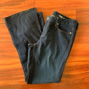 Gap Long and Lean Flare Jeans 33 Tall